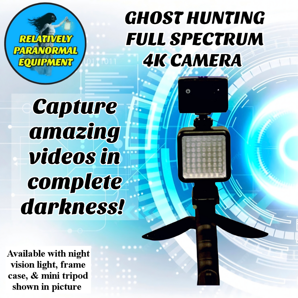 GHOST HUNTING FULL SPECTRUM 4K CAMERA by Relatively Paranormal Equipment