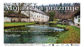 Vabilo na prireditev "MOJA REKA PRAZNUJE"