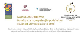 Napoved objave natečaja za Najuspešnejšo podeželsko skupnost Slovenije 2025