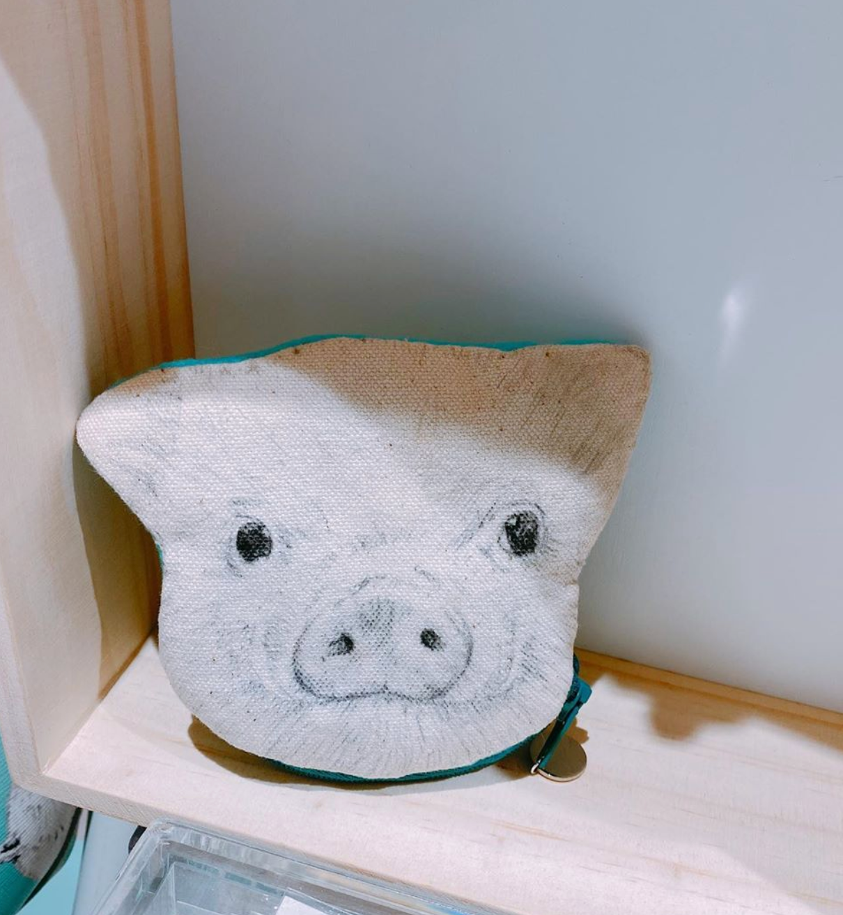 派對動物手繪零錢包