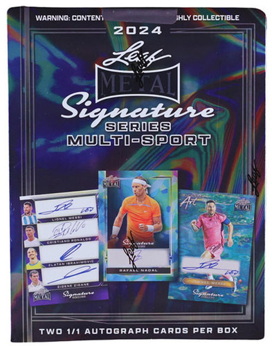 2024 Leaf Metal Signature Series Multi-Sport Hobby Box | Poke Cache