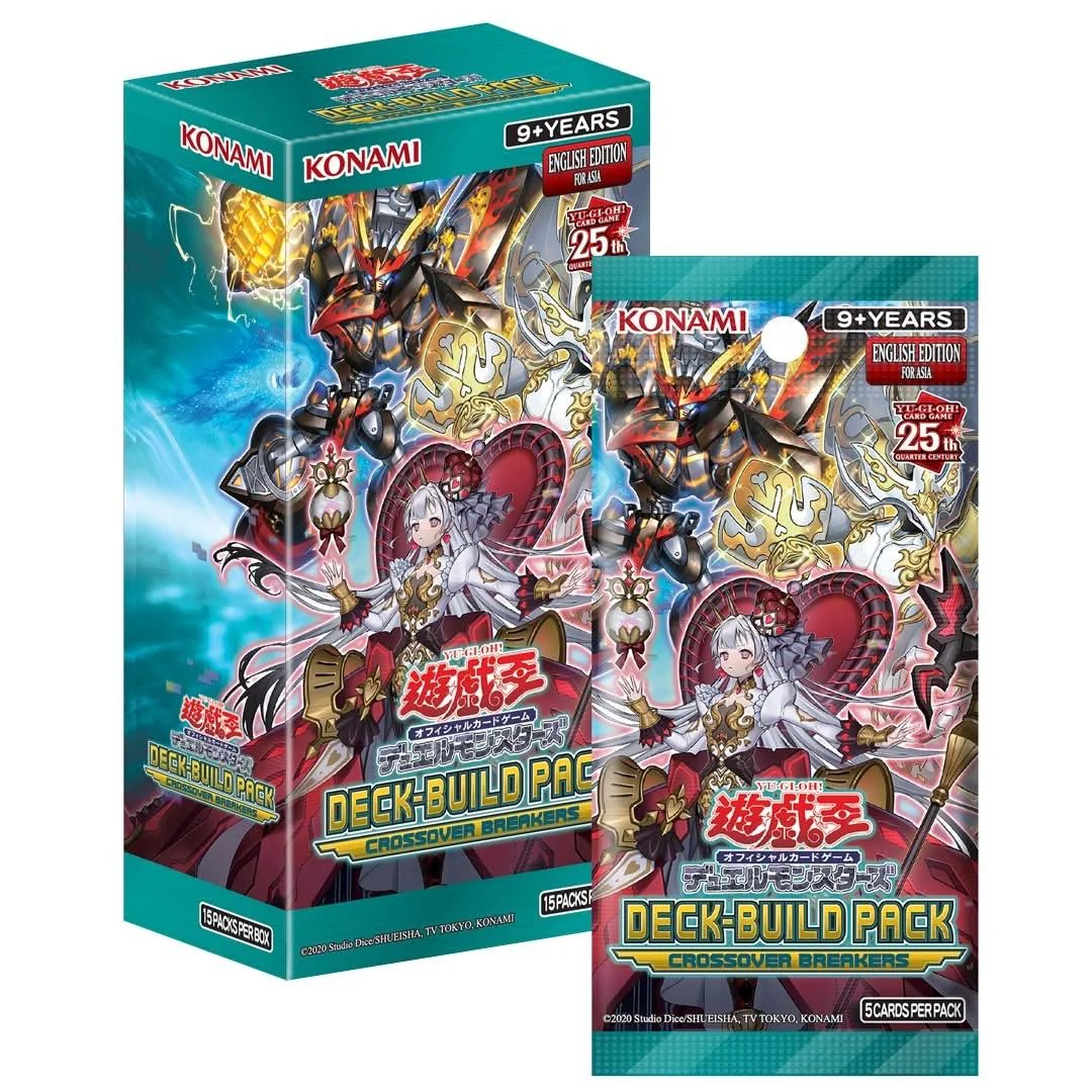 Yu-Gi-Oh! Deck-Build Pack Crossover Breakers Asia-English Booster Box