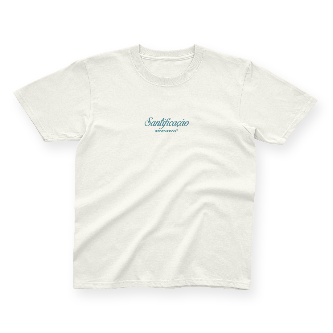 T-SHIRT - SANTIFICAÇÃO  (OFF WHITE)