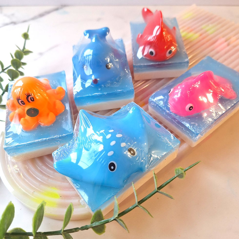 Thumbnail: Ocean Toy Soap – Hidden Sea Creature Soap for Kids