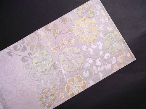 袋帯 | 紫紘 紗 彩鉄線 | 京きもの 蓮佳 -renca-