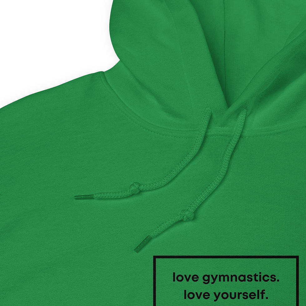 Thumbnail: love gymnastics. love yourself. Hoodie