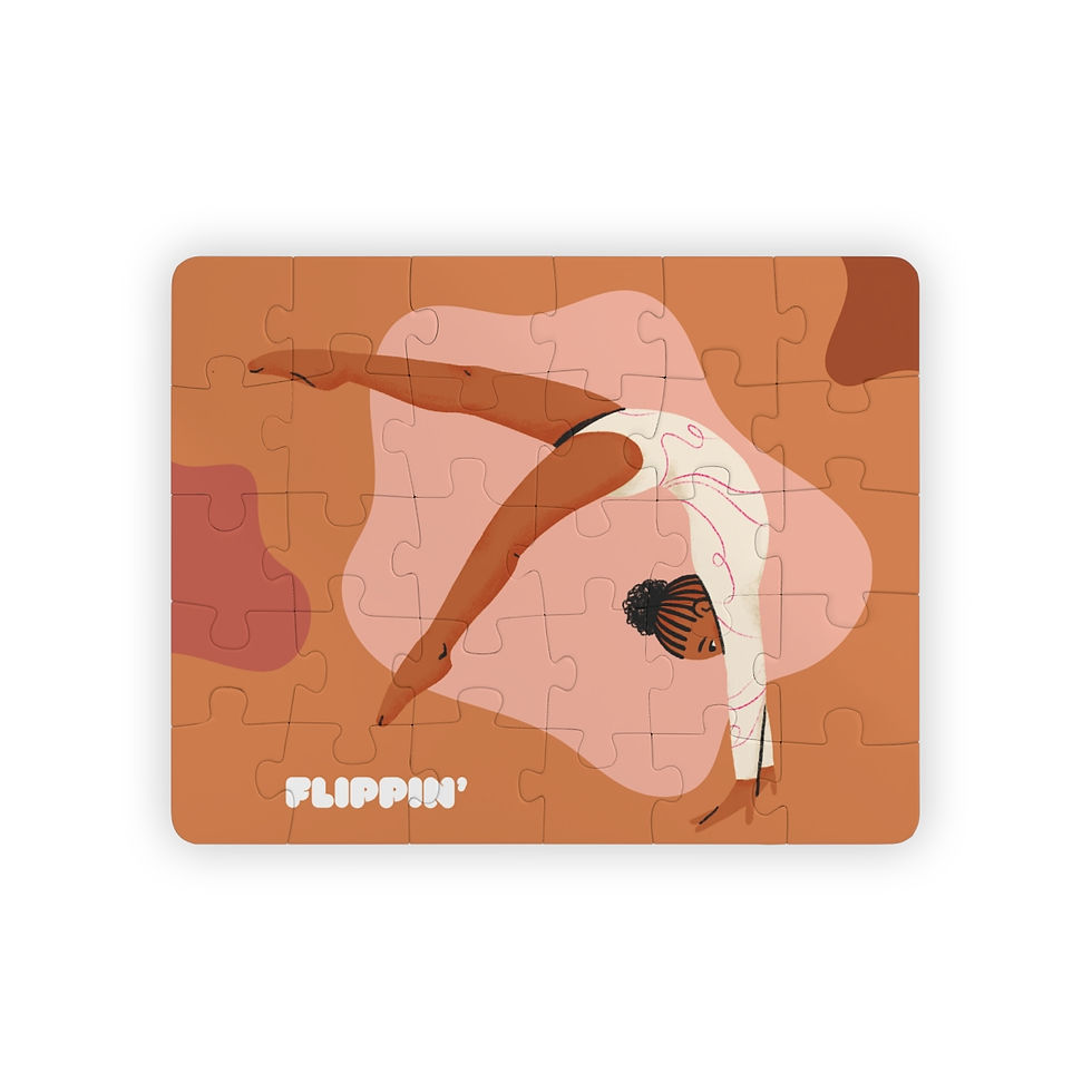 Thumbnail: Orange Flippin' Kids' Puzzle, 30-Piece