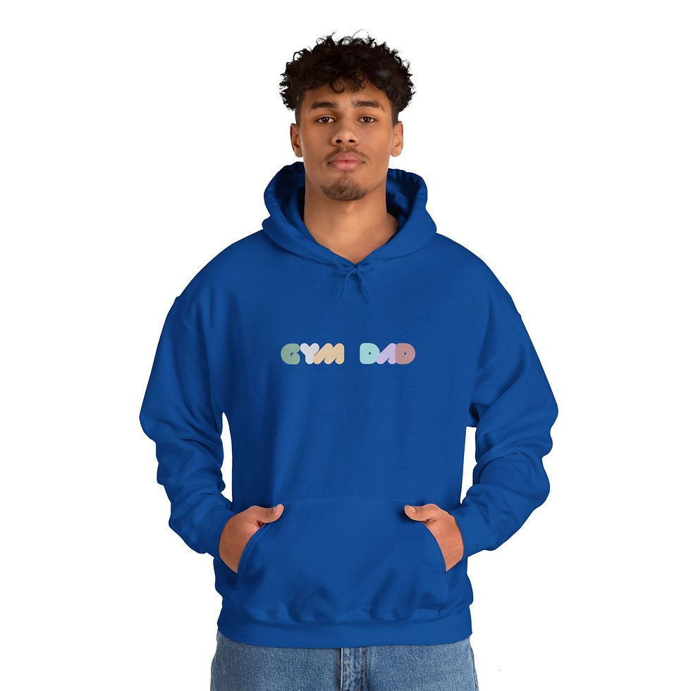 Thumbnail: Gym Dad Unisex Heavy Blend™ Hooded Sweatshirt
