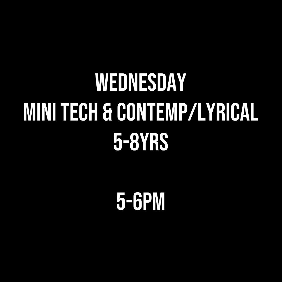Mini Technique & Contemp/Lyrical