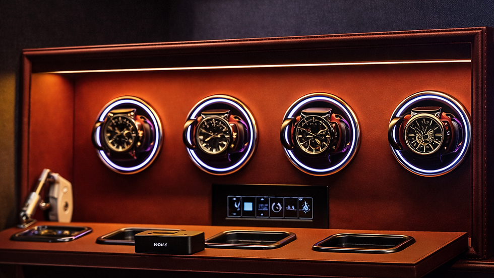 Square watch winder