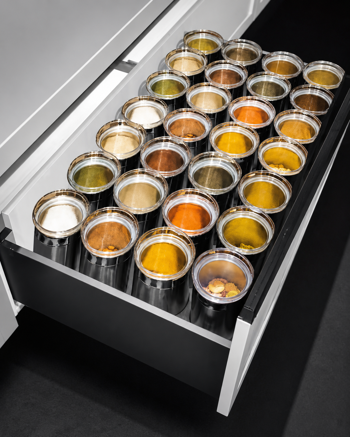 Laranza Wooden Cannisters Rack