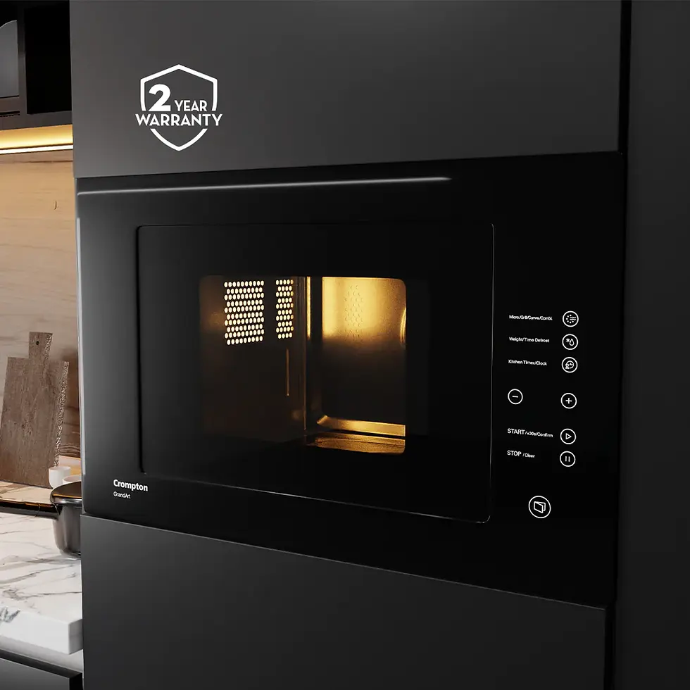 Thumbnail: Crompton GrandArt-Built-in Microwave Oven 25L - MWO-GACON25L-MBL