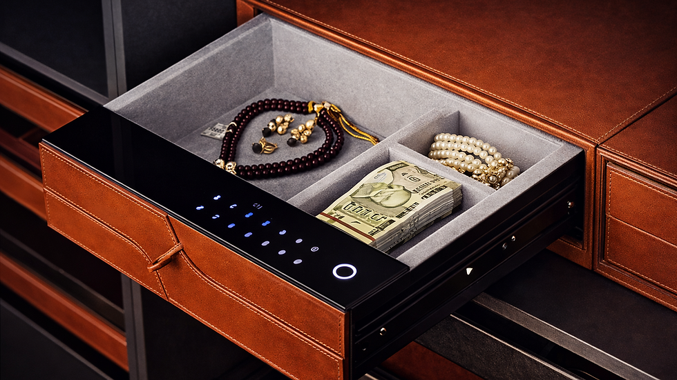 Hidden Digital Safe Drawer