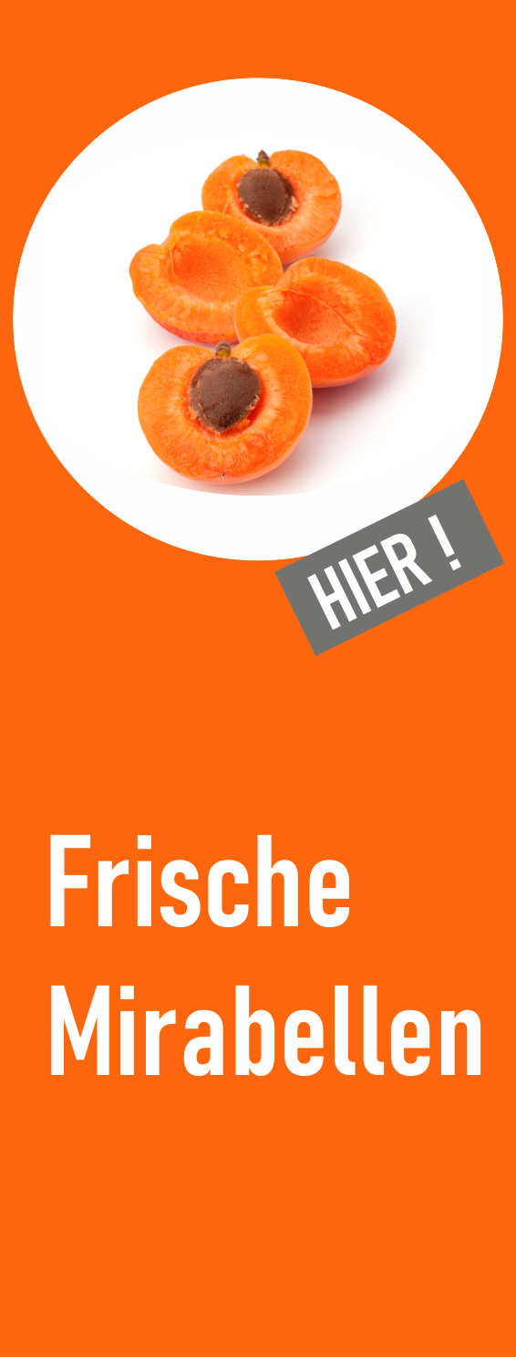 Miniaturbild: Werbebanner frische frische Mirabellen