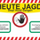 Thumbnail: SONDERPREIS Jagdbanner 70 x 25 cm