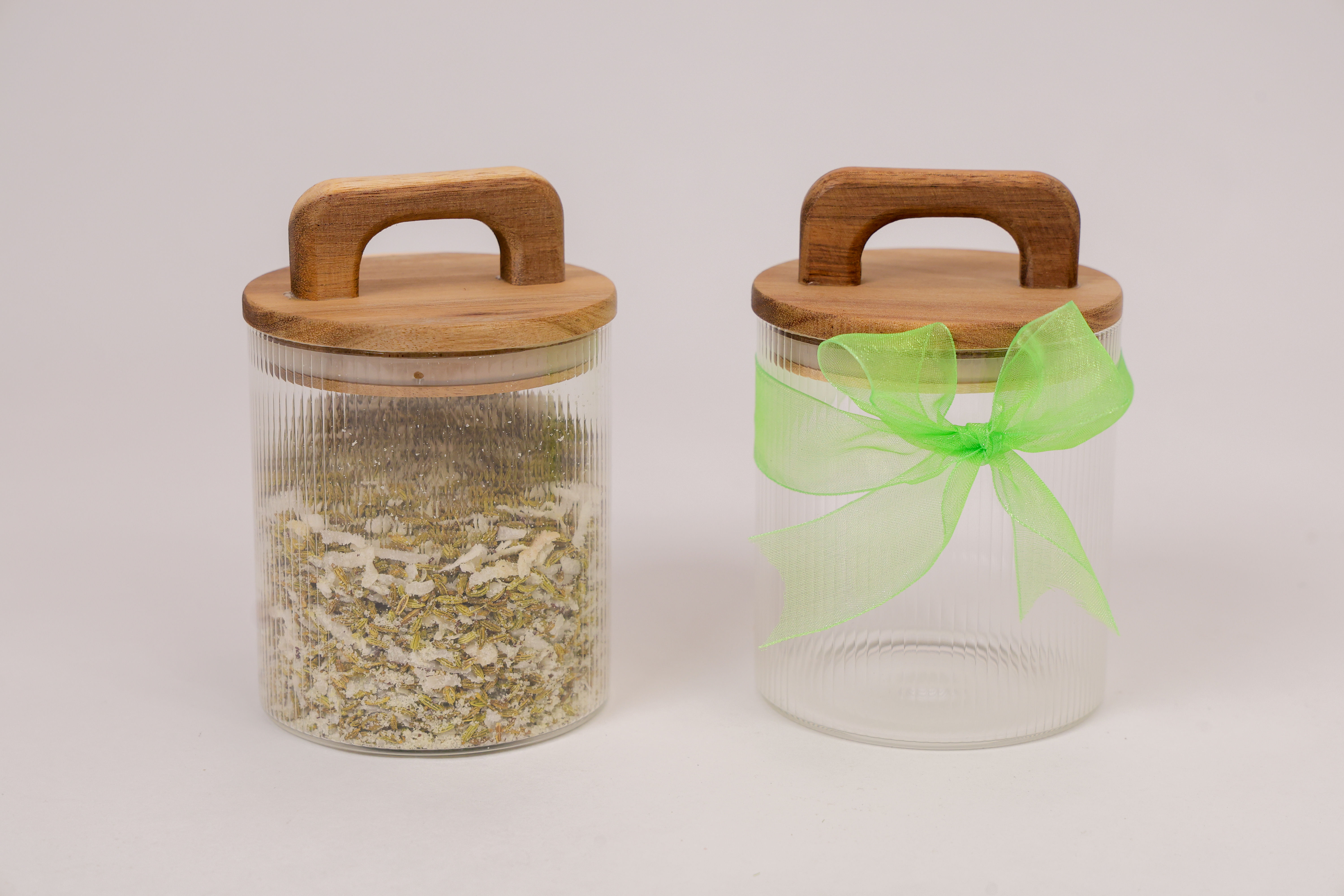 Wooden-Lid Jars