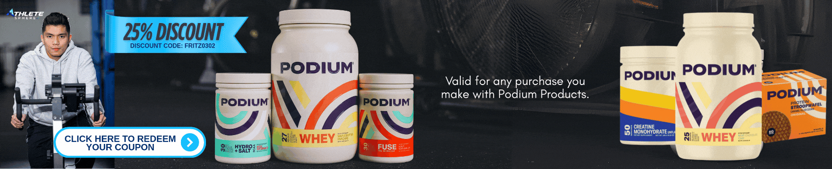 Athletesphere Podium Discount Code