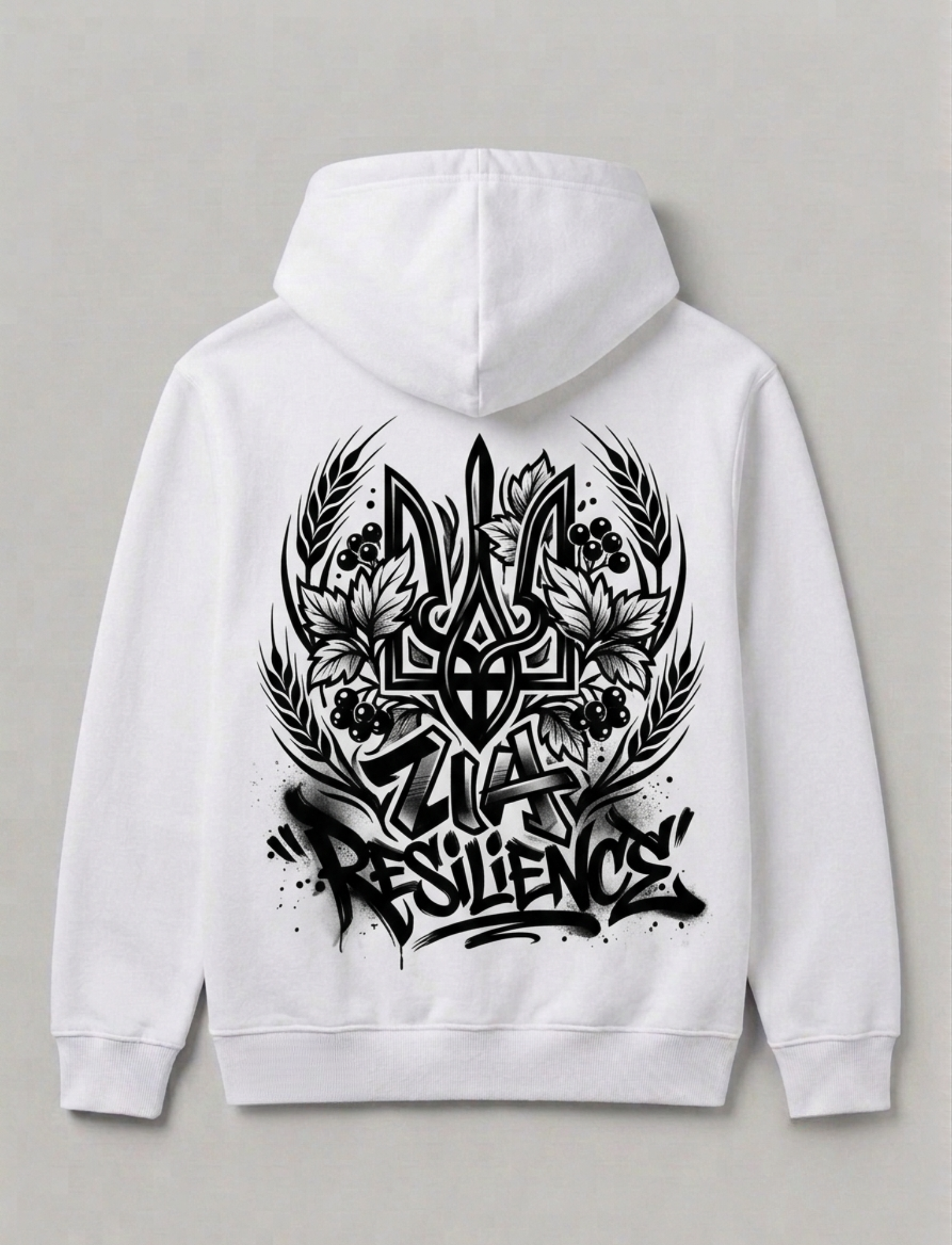 Ukraine Graffiti Hoodie
