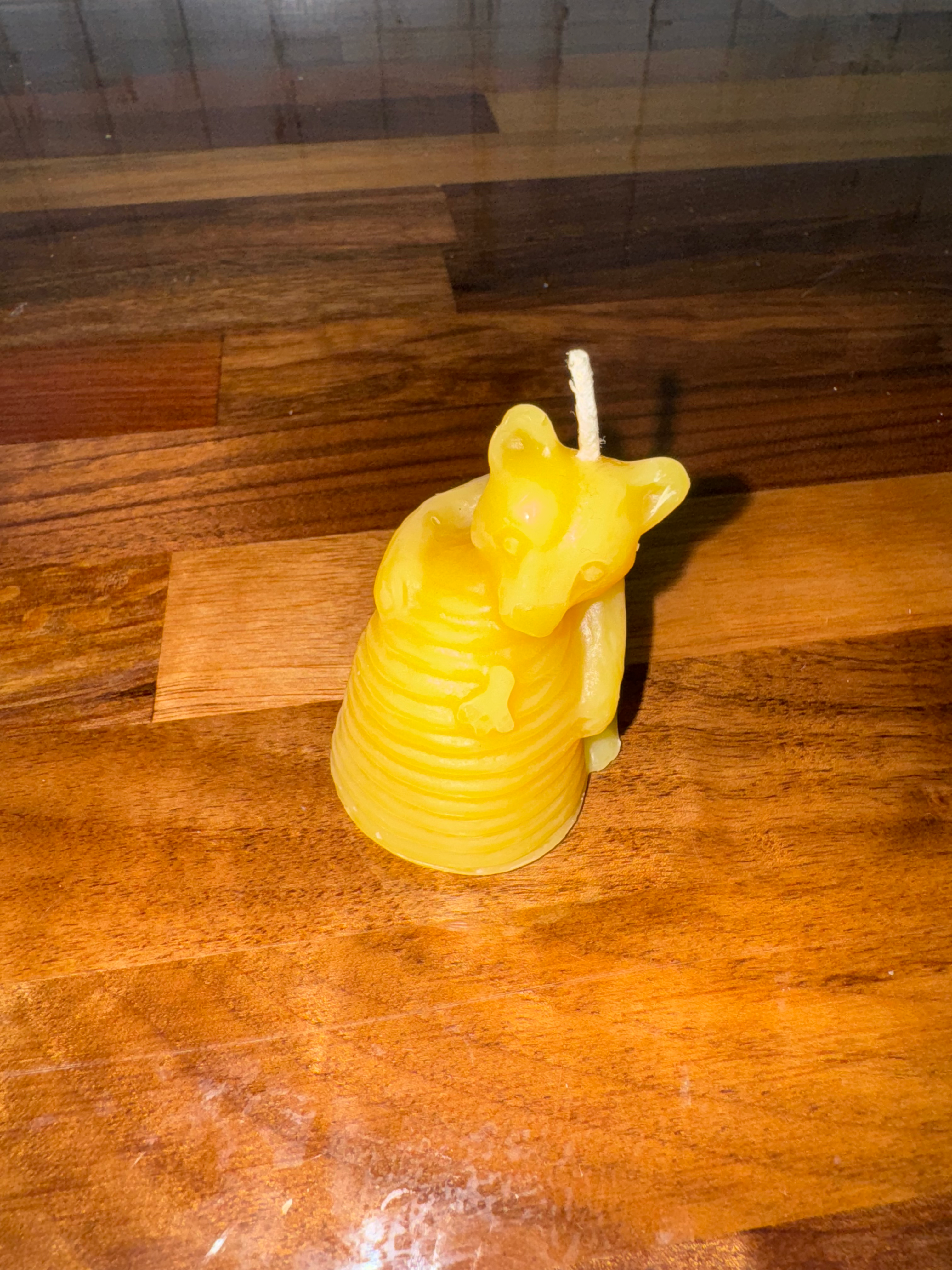 Beeswax candle mini 