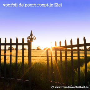 Voorbij de poort roept je Ziel
