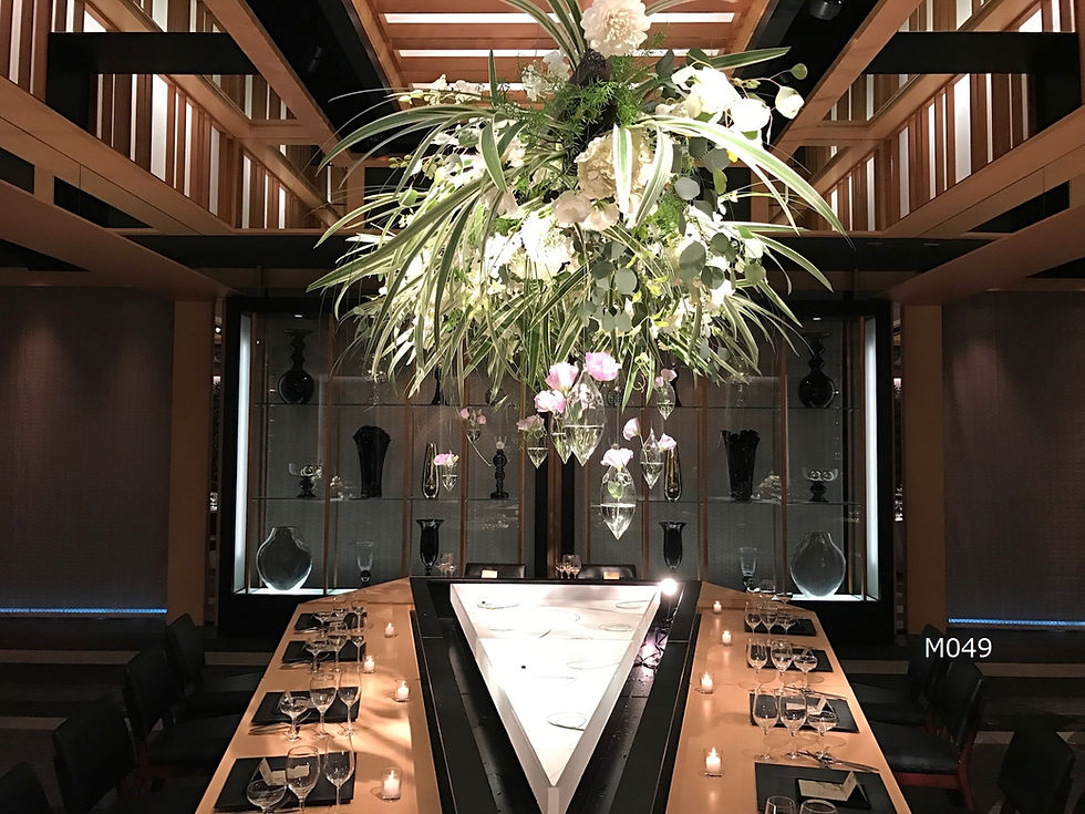 高松市 Flower & Life An's バンケットホール装花