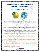 Compréhension de texte - La pomme dans le monde