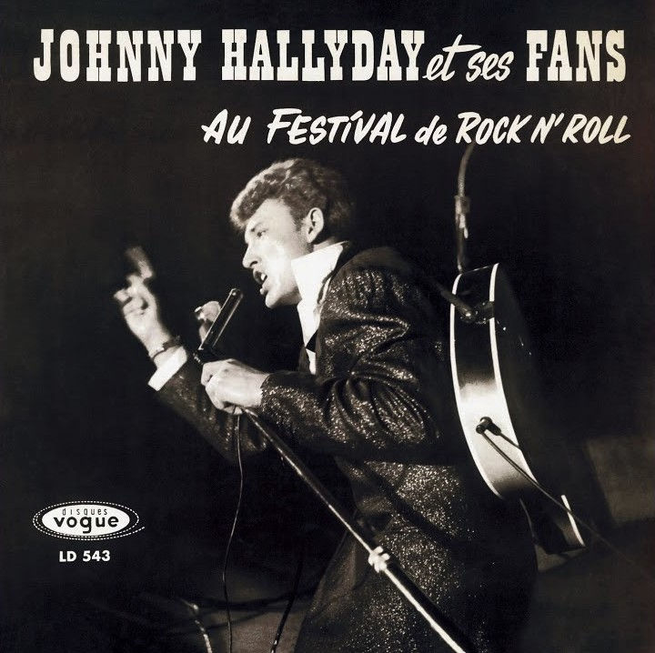 1961 • Johnny Hallyday et ses fans au festival de rock'n'roll