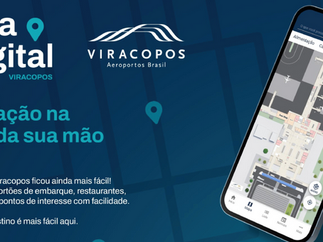 Viracopos lança solução online com localização em tempo real e acesso a serviços do terminal