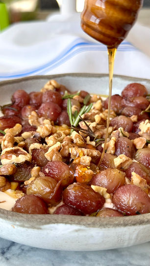 ענבים צלויים בתנור