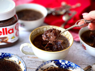 קרם ברולה כשר לפסח עם נוטלה