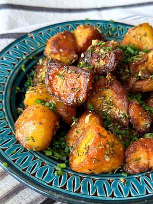 תפוחי אדמה בתנור קריספי