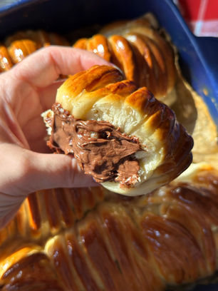 לחמניות ממולאות שוקולד