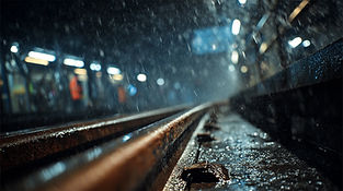 2c47129f-c56e-4746-b125-87b6a9374675_0005_bazonnft_cinematic_shot_close_up_of_a_subway_rail_under_the_rai_056b196f-2bcb-.jpg