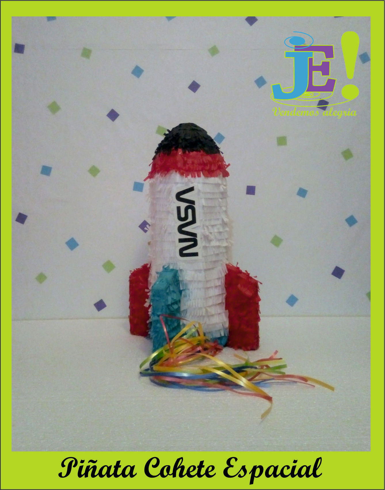 Piñata mexicana Cohete Espacial