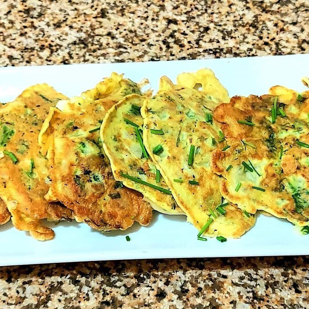 Pataniscas de Bacalhau low carb