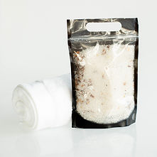 Luxury Bath Co Bath Salt Refill pouch Bathing Ritual Natural Clean Beauty Made in Perth