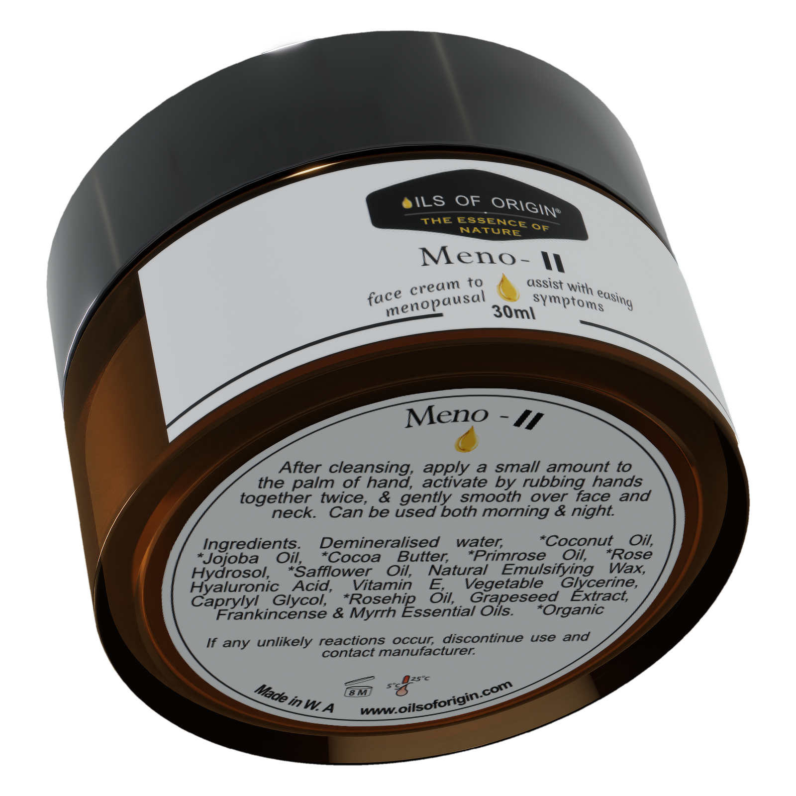 Menopause Face Cream Oils of Origin