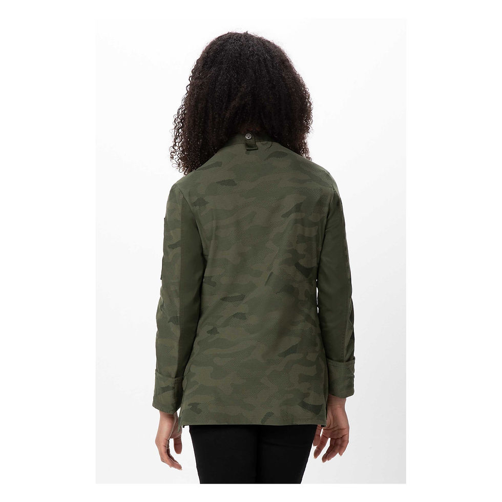 Thumbnail: MOJAVE WOMENS CHEF COAT L/S - Chef Works