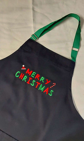 Merry Christmas apron