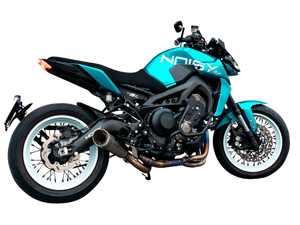 Spark Yamaha MT-09 / FZ-09 "Grid-O" Titanium Full Exhaust System (14-20)