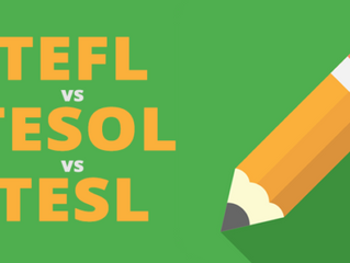 ESL or EFL? To be or Not to be?