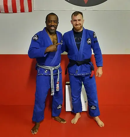 Tyrone Gooden & Charlie Markowitz. Black belts