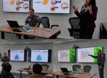 Colméia realiza encontro na Vila Olímpia com o 23ª BPM/2ª Cia em parceria com Discovery Channel