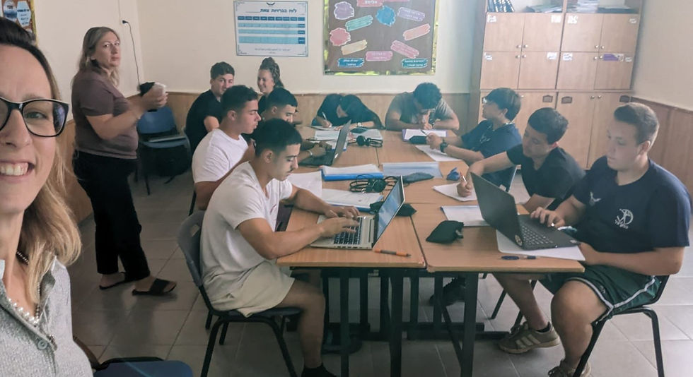 מתחילים את היום בבי"ס נירים