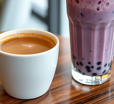 Coffee and Boba Drink