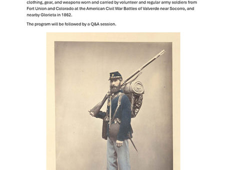 Fort Union Civil War Presentation