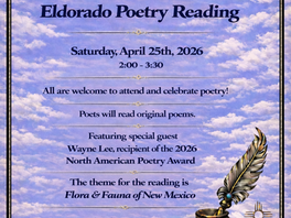 8th Annual Eldorado Poetry Reading