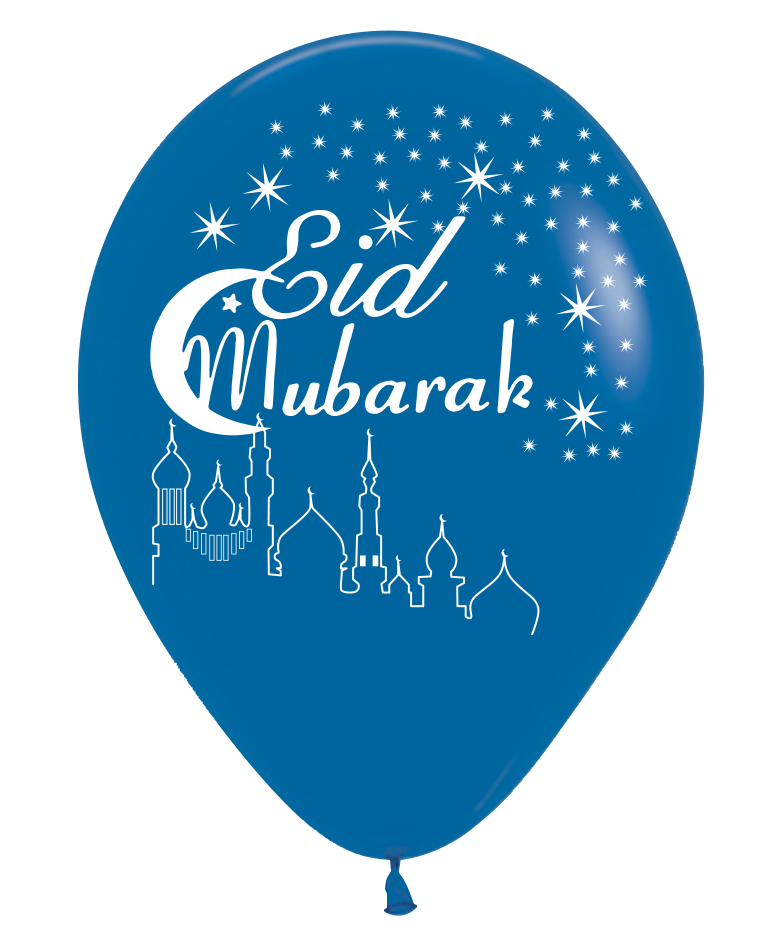 Thumbnail: Eid Mubarak Latex Balloons