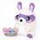 Thumbnail: Squeezamals™ Plumps Bunny Mummy Plush Toy