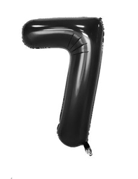 Thumbnail: Black 40"Number Balloons